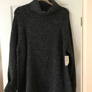 NWT Michael Kors Gray Wool Sweater XL